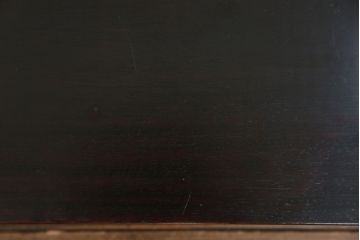 アンティーク雑貨　アンティーク 唐木製の巻き花台 (飾り台)