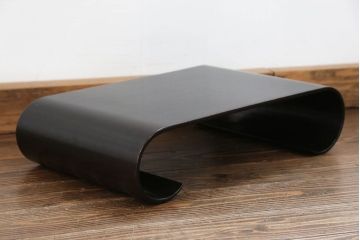 アンティーク雑貨　アンティーク 唐木製の巻き花台 (飾り台)