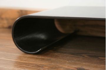 アンティーク雑貨　アンティーク 唐木製の巻き花台 (飾り台)