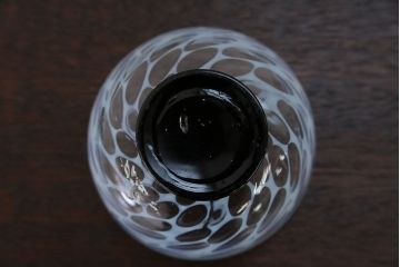 アンティーク雑貨　大正〜昭和初期!エナメル 高台 小鉢 4点セット(水玉)