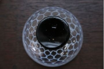 アンティーク雑貨　大正〜昭和初期!エナメル 高台 小鉢 4点セット(水玉)