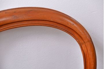 アンティーク家具　フランスアンティーク　マホガニー材!上質なバルーンチェア(1) (椅子、イス)