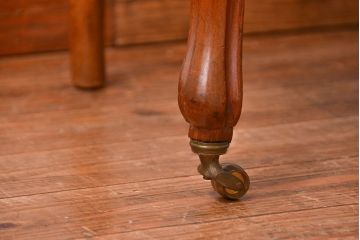 アンティーク家具　フランスアンティーク　マホガニー材!上質なバルーンチェア(1) (椅子、イス)