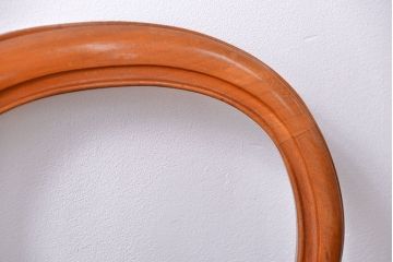 アンティーク家具　フランスアンティーク　マホガニー材!上質なバルーンチェア(2)(椅子・イス)