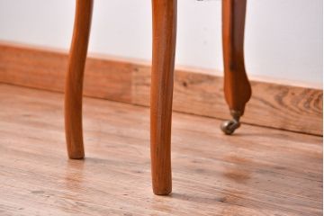 アンティーク家具　フランスアンティーク　マホガニー材!上質なバルーンチェア(2)(椅子・イス)