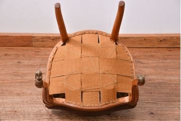 アンティーク家具　フランスアンティーク　マホガニー材!上質なバルーンチェア(2)(椅子・イス)