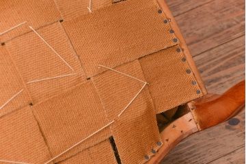 アンティーク家具　フランスアンティーク　マホガニー材!上質なバルーンチェア(2)(椅子・イス)