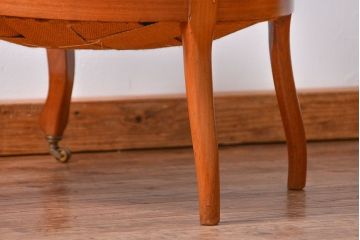 アンティーク家具　フランスアンティーク　マホガニー材の上質なアームチェア(2) (リビングチェア、サロンチェア、椅子、イス)