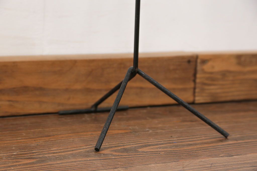 アンティーク雑貨　昭和レトロ 古い洋品店のワイヤスタンドハンガー2点セット(トルソー)