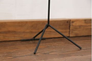 アンティーク雑貨　昭和レトロ 古い洋品店のワイヤスタンドハンガー2点セット(トルソー)
