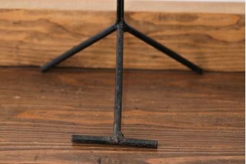 アンティーク雑貨　昭和レトロ 古い洋品店のワイヤスタンドハンガー2点セット(トルソー)