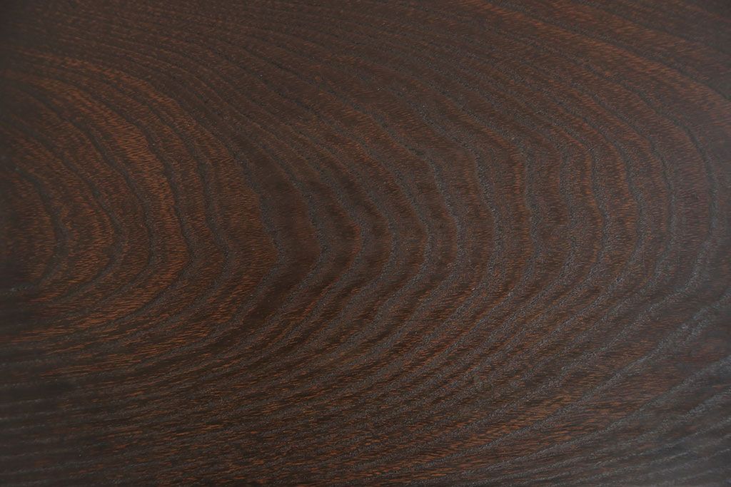 アンティーク雑貨　古民具・骨董　古い欅材の脚付き花台(飾り台)