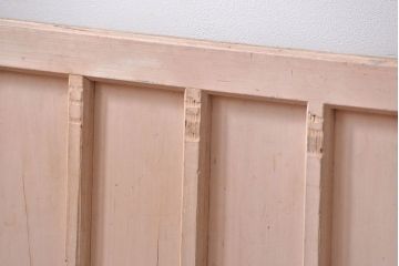 アンティーク　ペンキのはげたシンプルなガラス戸2枚セット (引き戸)