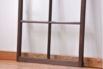 古民具・骨董　厚手でしっかりとしたガラス戸1枚(2) (窓、引き戸)