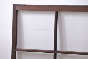 古民具・骨董　厚手でしっかりとしたガラス戸1枚(2) (窓、引き戸)