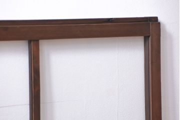 古民具・骨董　厚手でしっかりとしたガラス戸1枚(2) (窓、引き戸)