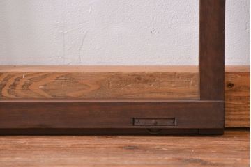 古民具・骨董　厚手でしっかりとしたガラス戸1枚(2) (窓、引き戸)