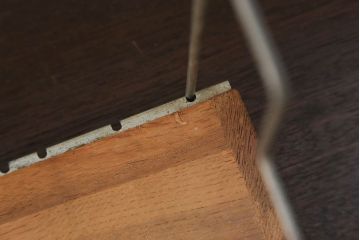 アンティーク雑貨　昭和レトロ レトロなワイヤー本立て