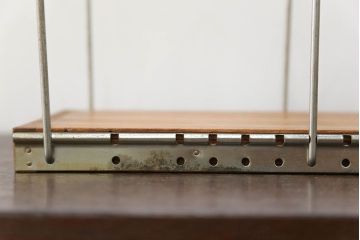 アンティーク雑貨　昭和レトロ レトロなワイヤー本立て