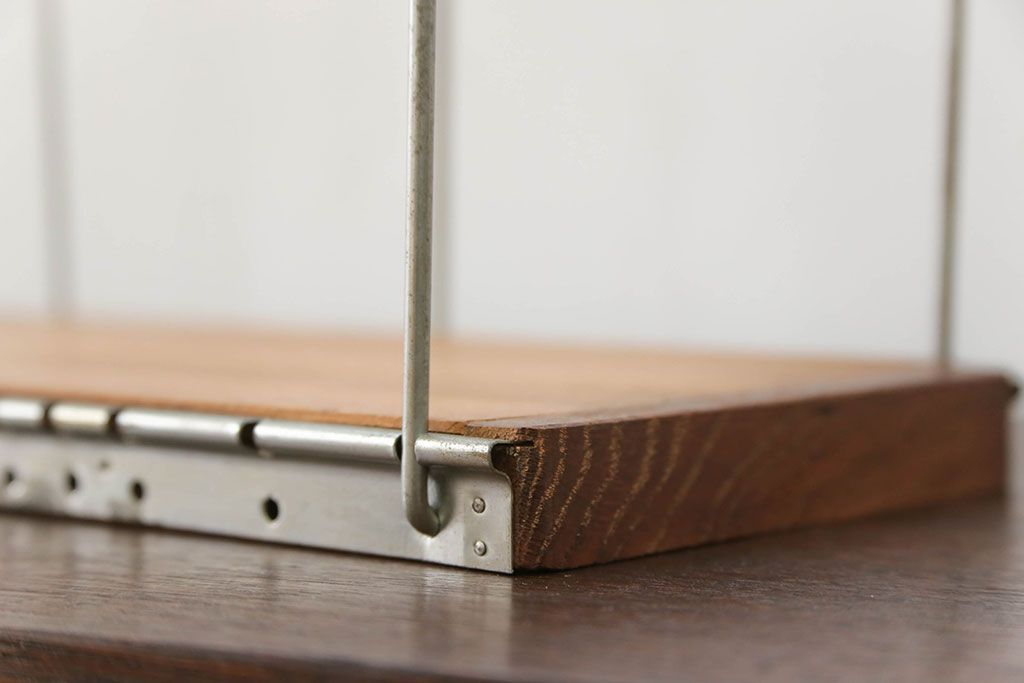 アンティーク雑貨　昭和レトロ レトロなワイヤー本立て