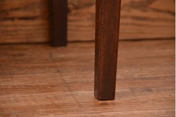 アンティーク家具　アンティーク 古い木の上質な引き出し付きサイドテーブル(机)