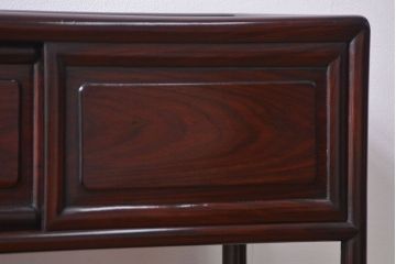 アンティーク家具　古民具・骨董 時代物!紫檀製の上品な飾り棚(茶棚)
