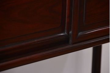 アンティーク家具　古民具・骨董 時代物!紫檀製の上品な飾り棚(茶棚)