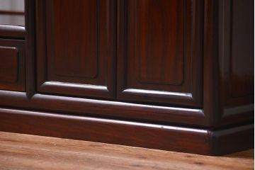 アンティーク家具　古民具・骨董 時代物!紫檀製の上品な飾り棚(茶棚)