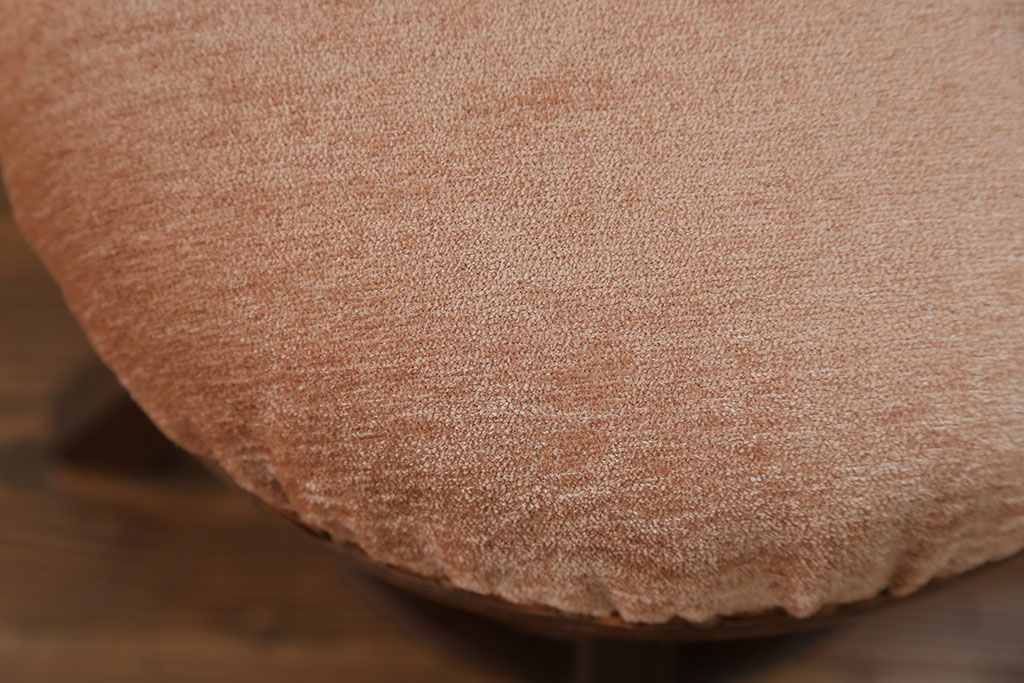 アンティーク家具　アンティーク 古いブナ材の上質な回転スツール(回転イス、回転椅子)