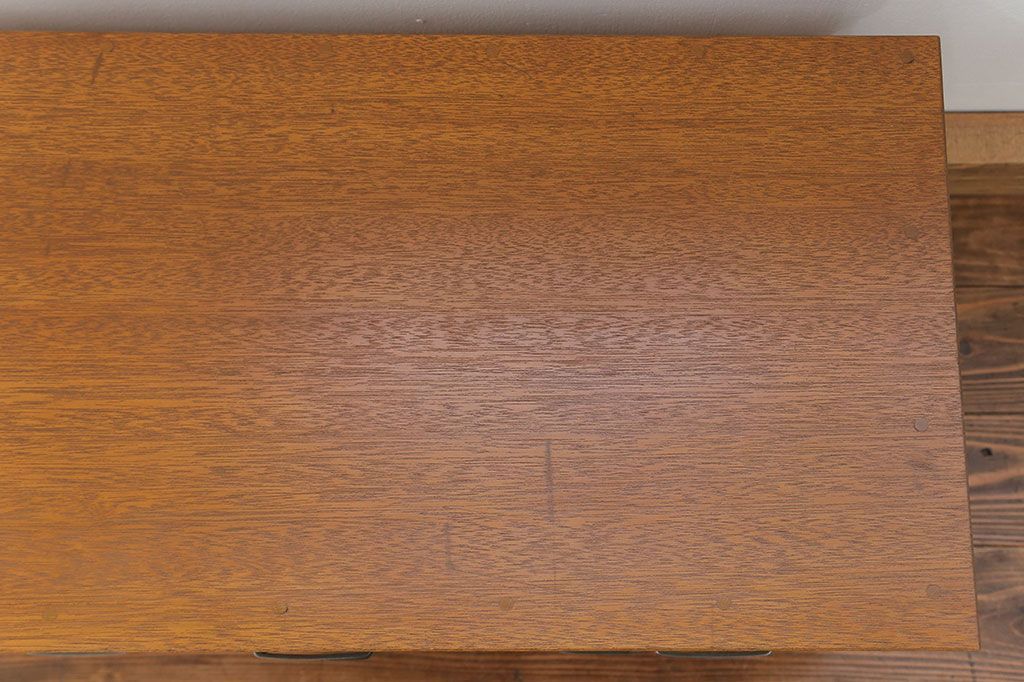 レトロ家具　昭和レトロ 五杯引き出しのアンティークローチェスト(ローボード)