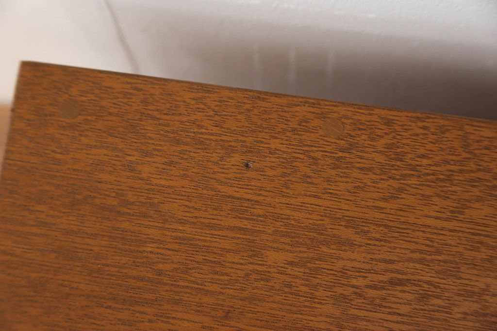 レトロ家具　昭和レトロ 五杯引き出しのアンティークローチェスト(ローボード)