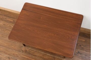 アンティーク家具　アンティーク 古い栓材!キレイなセンターテーブル (机)