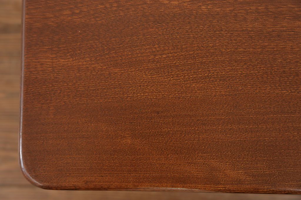 アンティーク家具　アンティーク 古い栓材!キレイなセンターテーブル (机)