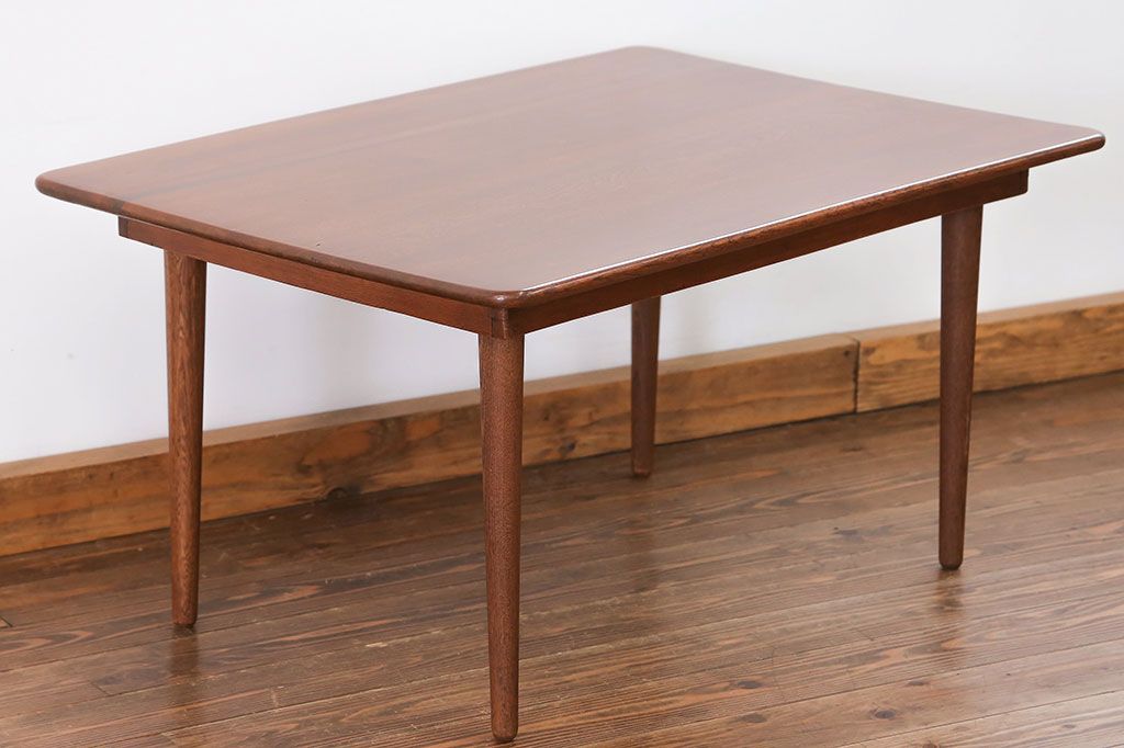 アンティーク家具　アンティーク 古い栓材!キレイなセンターテーブル (机)