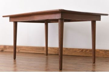 アンティーク家具　アンティーク 古い栓材!キレイなセンターテーブル (机)