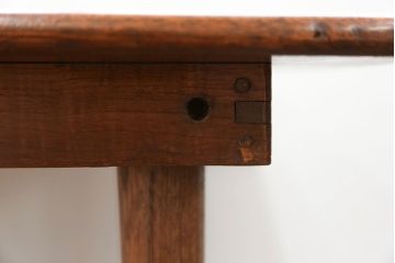 アンティーク家具　アンティーク 古い栓材!キレイなセンターテーブル (机)