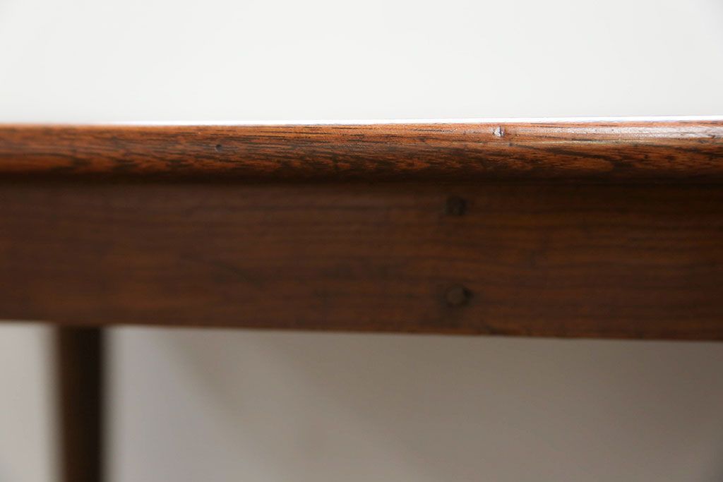 アンティーク家具　アンティーク 古い栓材!キレイなセンターテーブル (机)