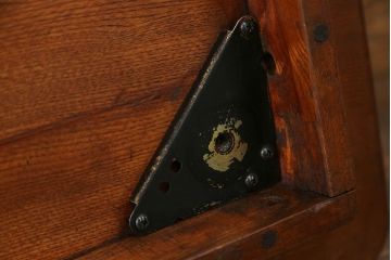 アンティーク家具　アンティーク 古い栓材!キレイなセンターテーブル (机)