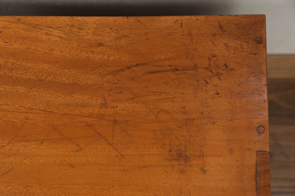 レトロ家具　昭和レトロ シンプルで小さなチェスト(小引き出し)