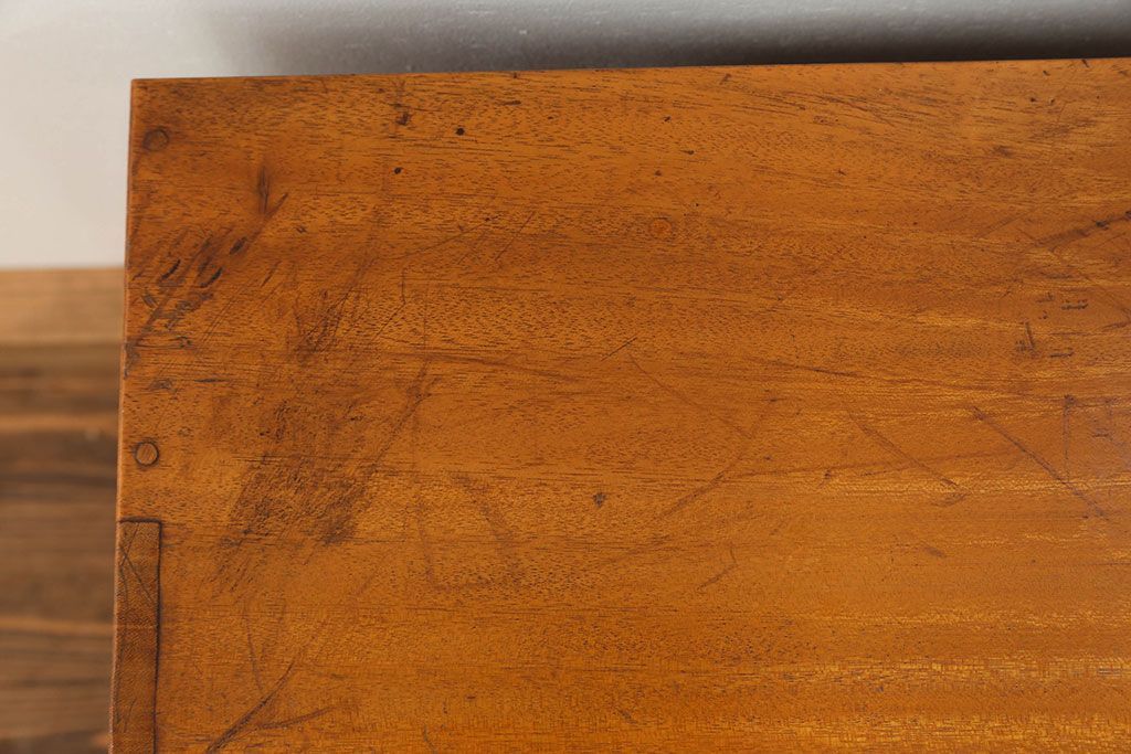 レトロ家具　昭和レトロ シンプルで小さなチェスト(小引き出し)