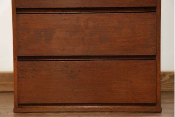 レトロ家具　昭和レトロ シンプルで小さなチェスト(小引き出し)