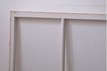 昭和レトロ ペンキのはげたフィックス窓2枚セット (はめ殺し戸、ガラス戸)