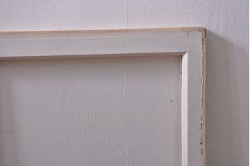 昭和レトロ ペンキのはげたフィックス窓2枚セット (はめ殺し戸、ガラス戸)