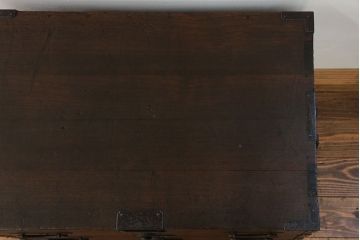 アンティーク家具　古民具・骨董 厚手金具の上質な小箪笥