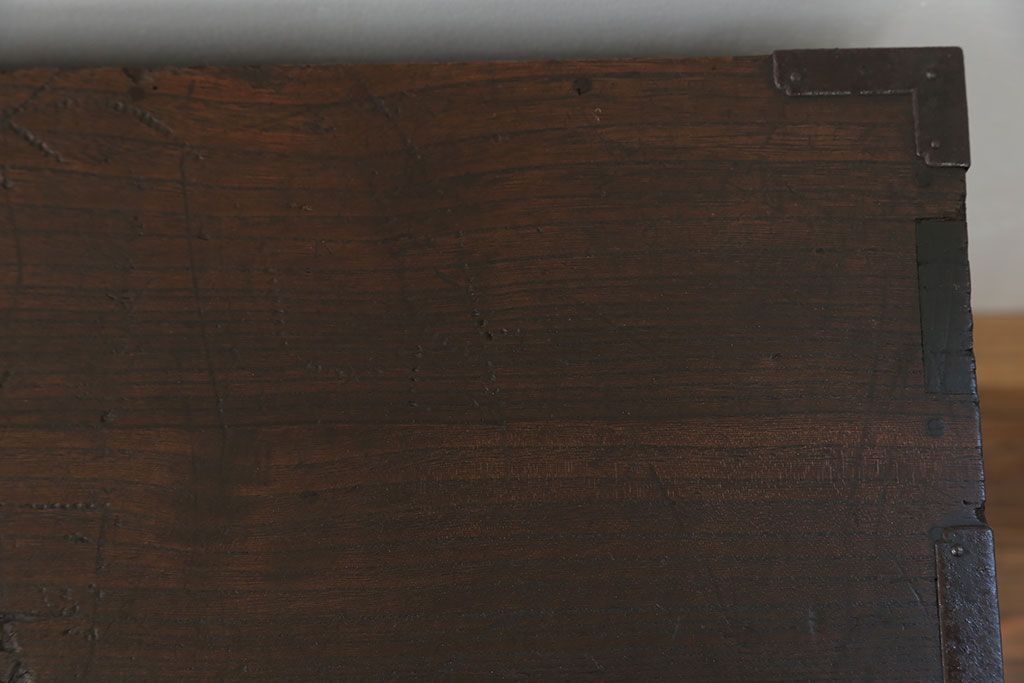 アンティーク家具　古民具・骨董 厚手金具の上質な小箪笥