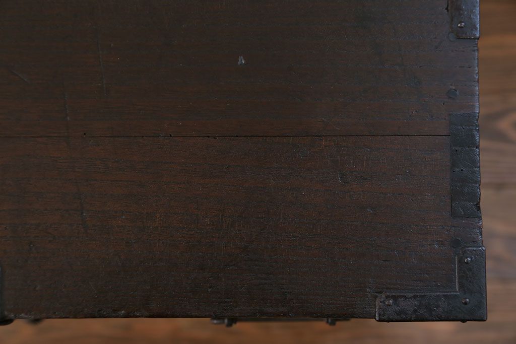 アンティーク家具　古民具・骨董 厚手金具の上質な小箪笥