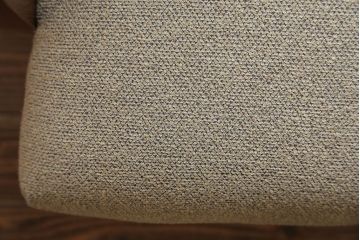 レトロ家具　昭和レトロ かわいいデザインのアンティークアームチェア(1)(ソファ、椅子、イス)