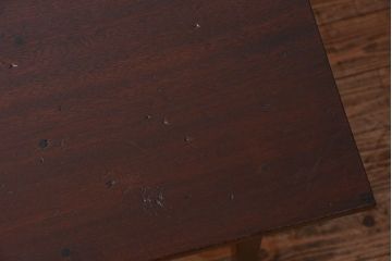 レトロ家具　昭和レトロ シンプルなダイニングテーブル(机、作業台)