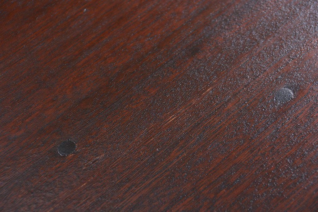 レトロ家具　昭和レトロ シンプルなダイニングテーブル(机、作業台)