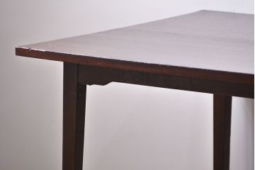 レトロ家具　昭和レトロ シンプルなダイニングテーブル(机、作業台)